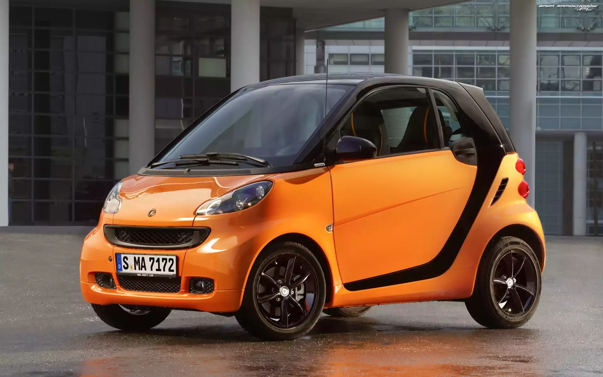 2011, Pomarańczowy, Smart Fortwo NightOrange Limited Edition