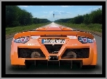 Gumpert Apollo, Wydechowy, Tył, Układ